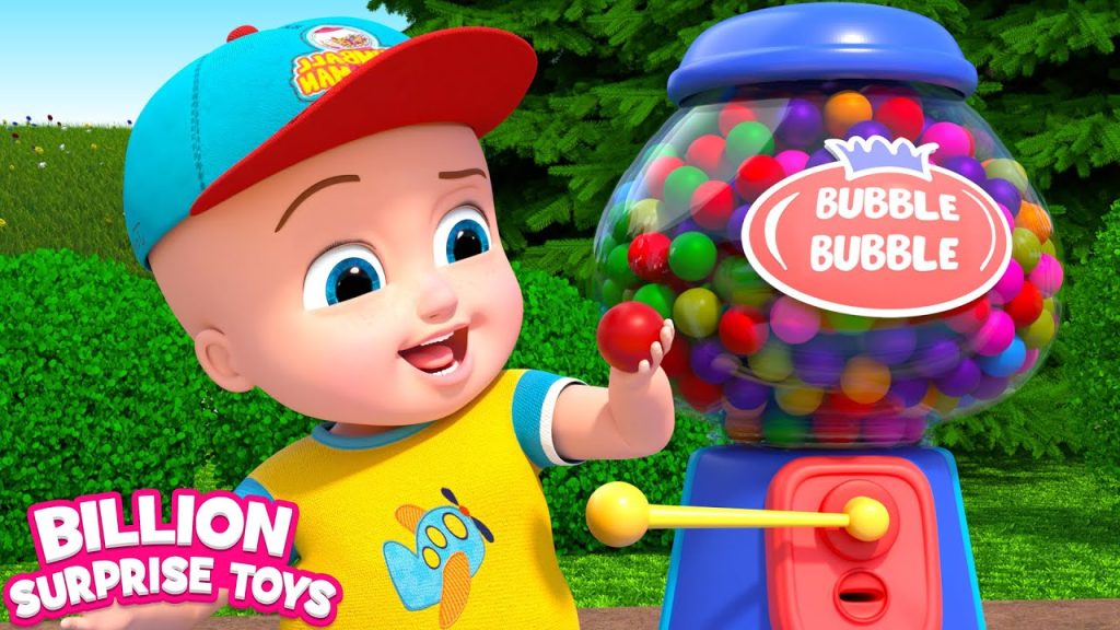 Cartoon for kids | Kids huge Gumball Machine | Funny Videos for toddlers | BST