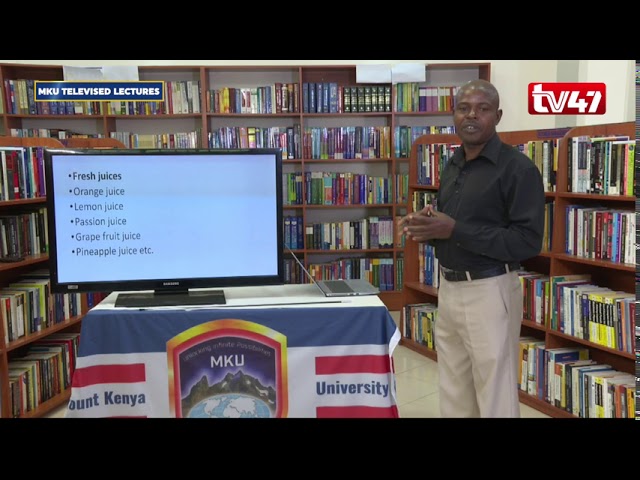 BHT1207: FOOD AND BEVERAGE SERVICE THEORY II LESSON 1