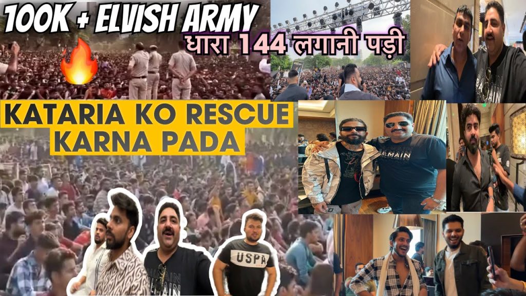 @ElvishYadavVlogs Army Ne Systumm Hang kar diya Biggest Meet-Up Par #biggboss