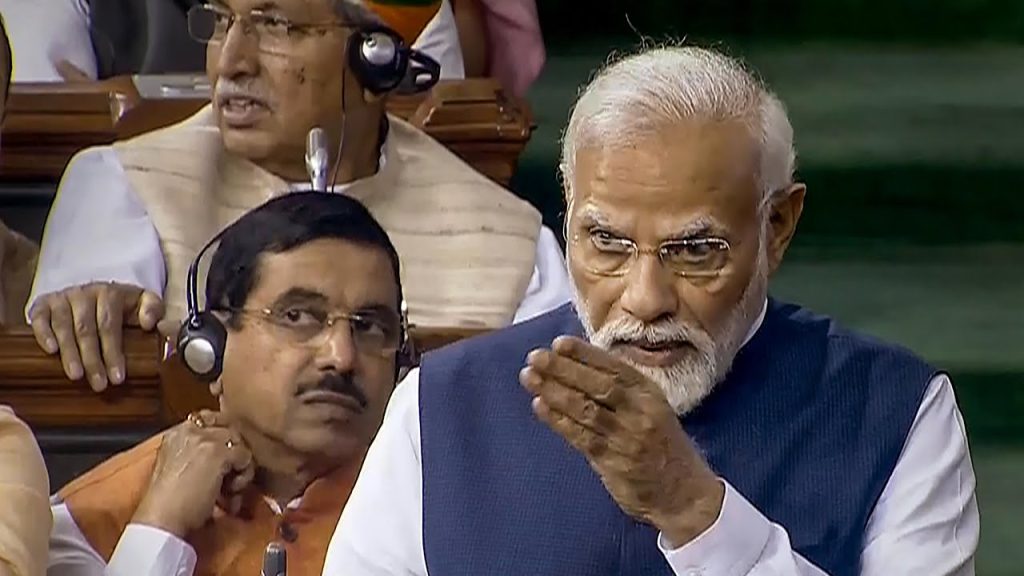 PM Modi’s Cricket Joke On No-Confidence Motion
