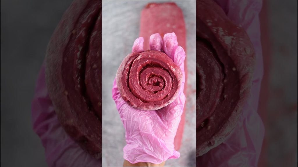 Raspberry Lemon Sweet Rolls! #baking #food #recipe