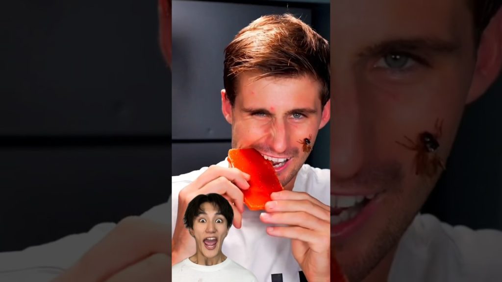 ISSEI funny video 😂😂😂 I try it, too! Baked HARIBO