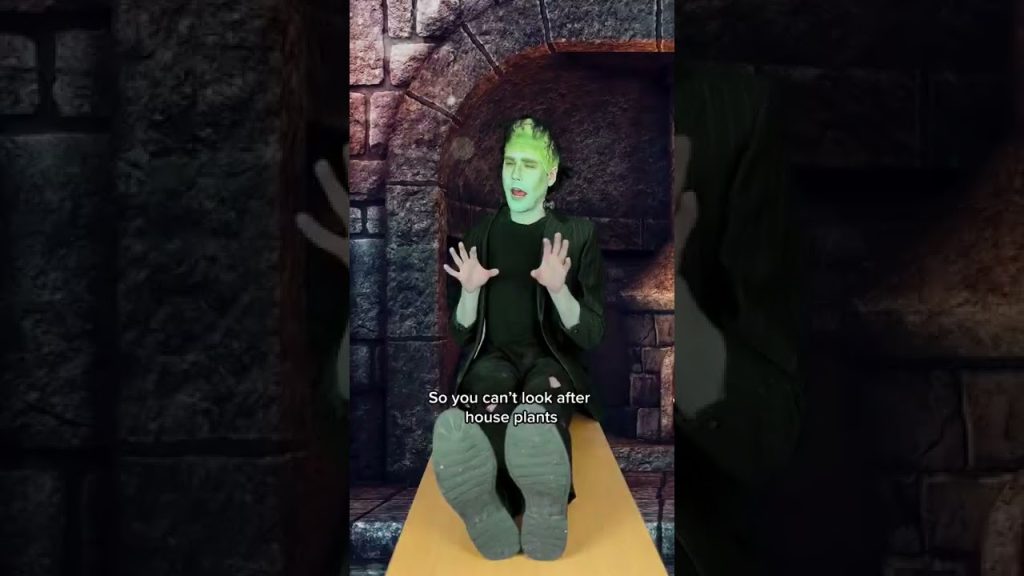 Frankenstein Regrets His Creation #shorts #comedy #frankenstein #monster #funny #horror