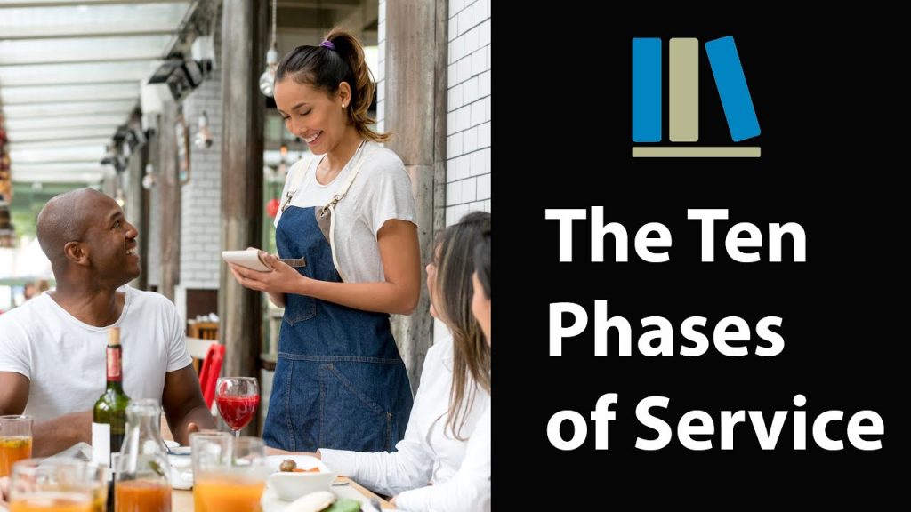 THE TEN PHASES OF SERVICE – Food and Beverage Service Training #1
