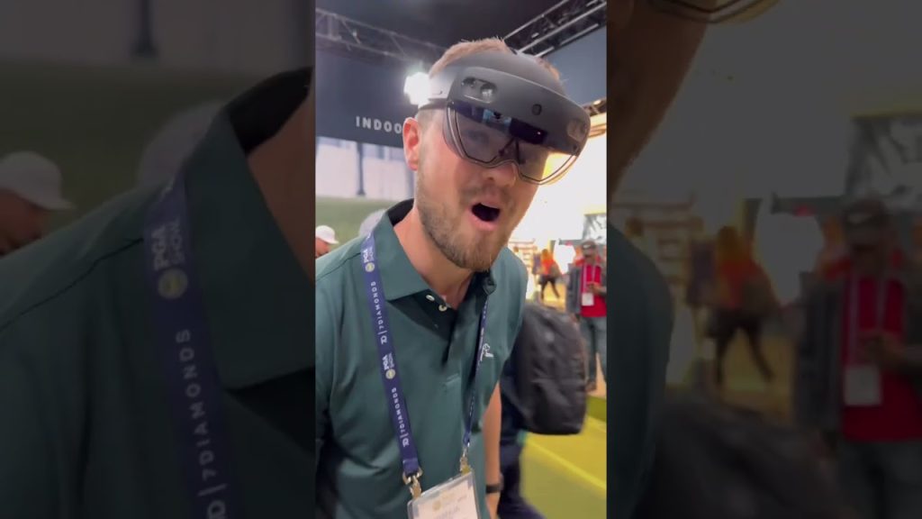 Tiger Vision In Real Life #golf #technology