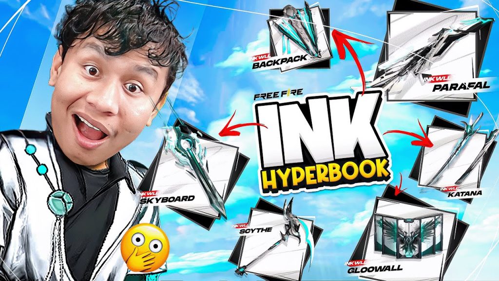 New Diamond 💎 King Born 😂 Buying All Ink Hyperbook & Incubator Skins 😱 Free Fire Max