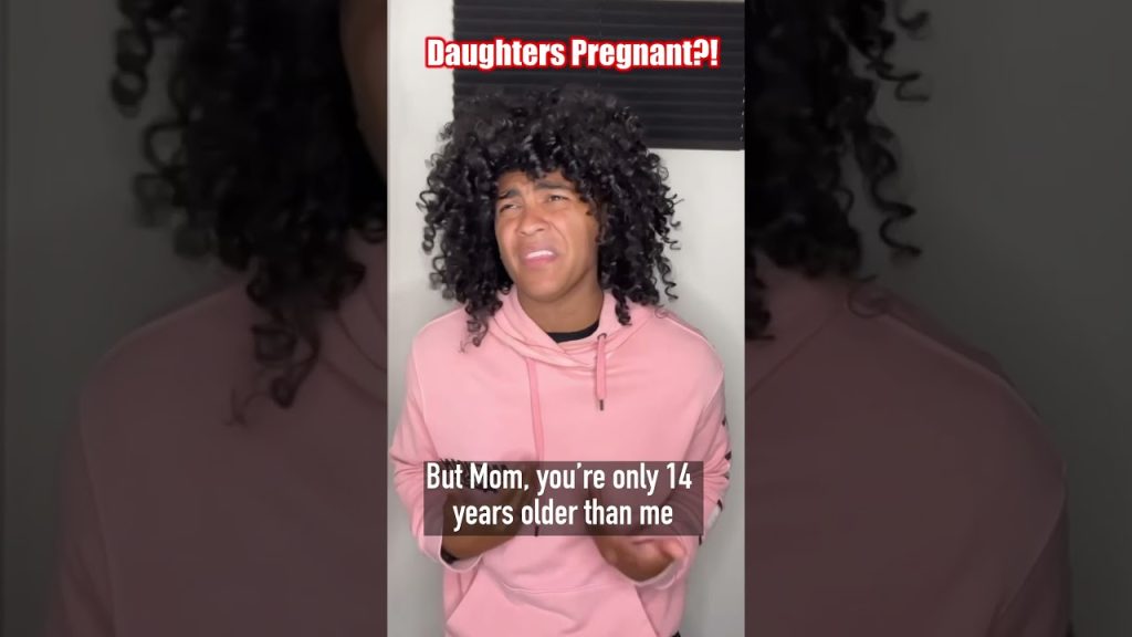 Daughters tells mom she’s pregnant…🤰💀 #viral #comedy