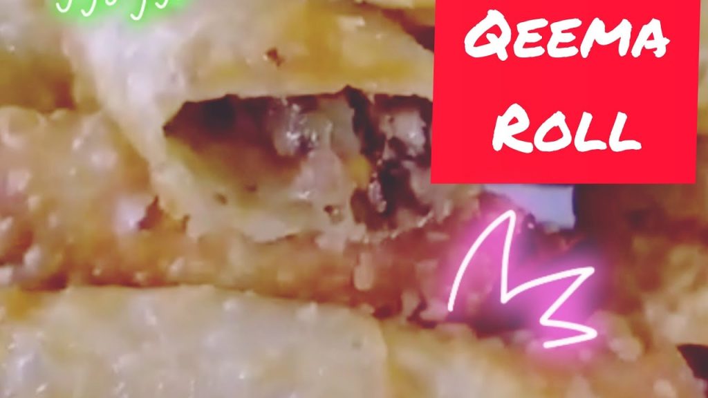 Qeema roll tasty and healthy food recipe for Ramadan.