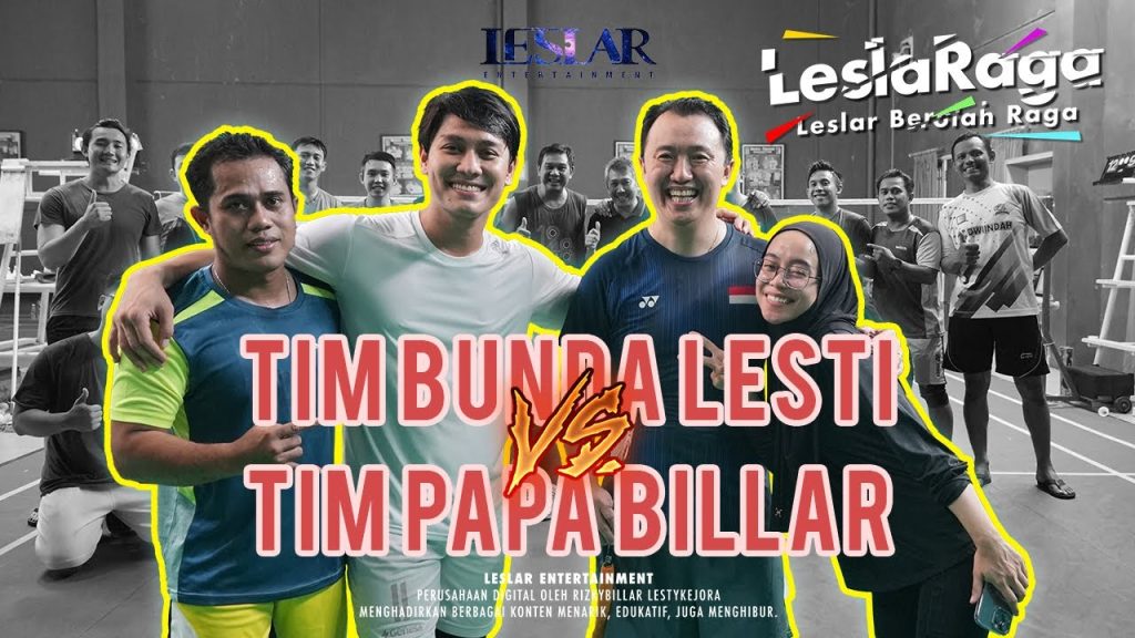 LESLARAGA : RIZKY BILLAR & M.RIZKY VS LESTI KEJORA & PAK YONATHAN!! TIM SIAPAKAH YANG AKAN MENANG?!?