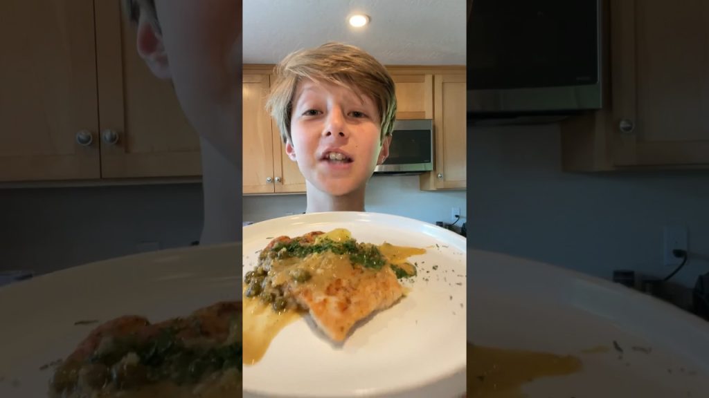 Chicken Piccata! #shorts #viral #chicken #italian #food #recipe #trending #