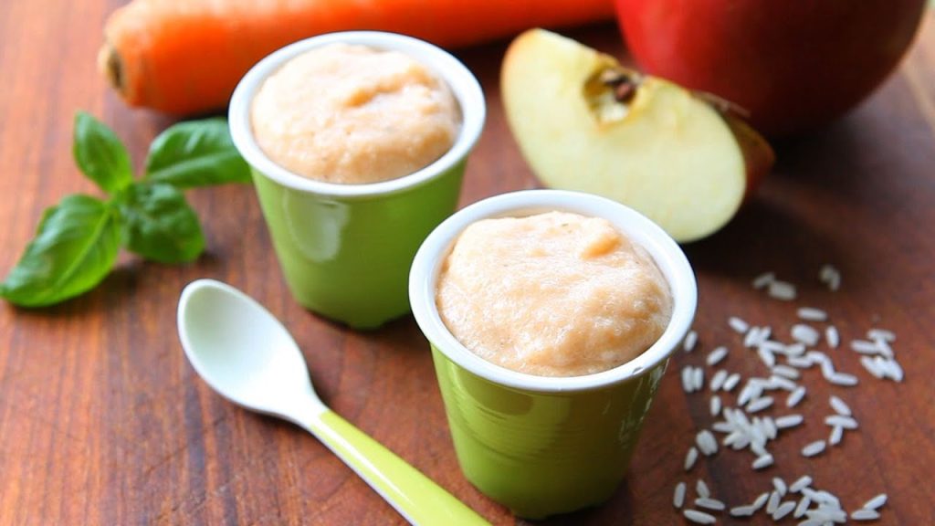 Chicken Rice Apple – baby food recipe +6M