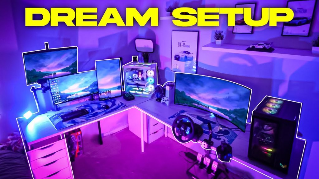 Building My DREAM Gaming Setup/ Room
