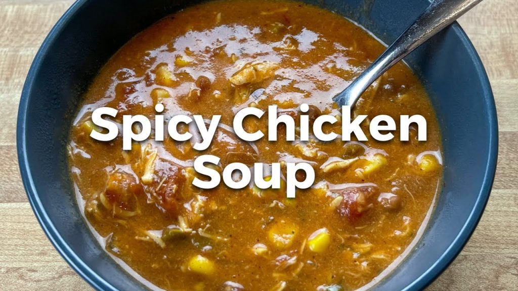 Spicy Chicken Soup | DEHYDRATED BACKPACKING FOOD Recipe