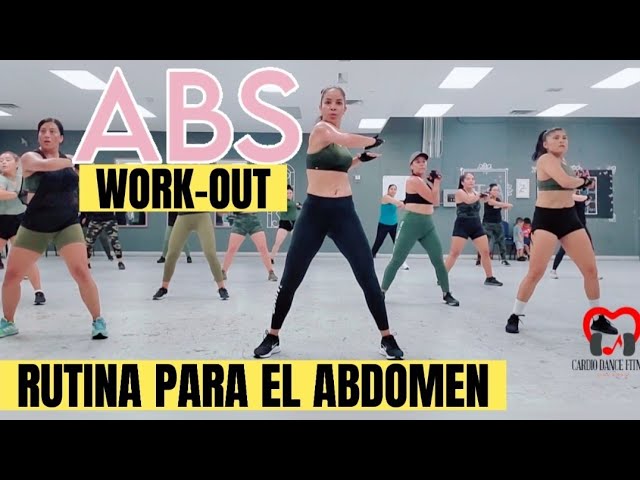 RUTINA PARA TRABAJAR ABDOMINALES 🔥 / CARDIO DANCE FITNESS