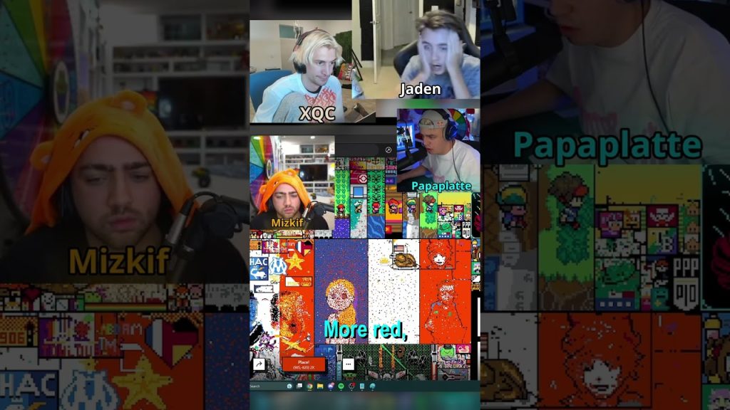 The XQC Invasion #funny #rplace #xqc