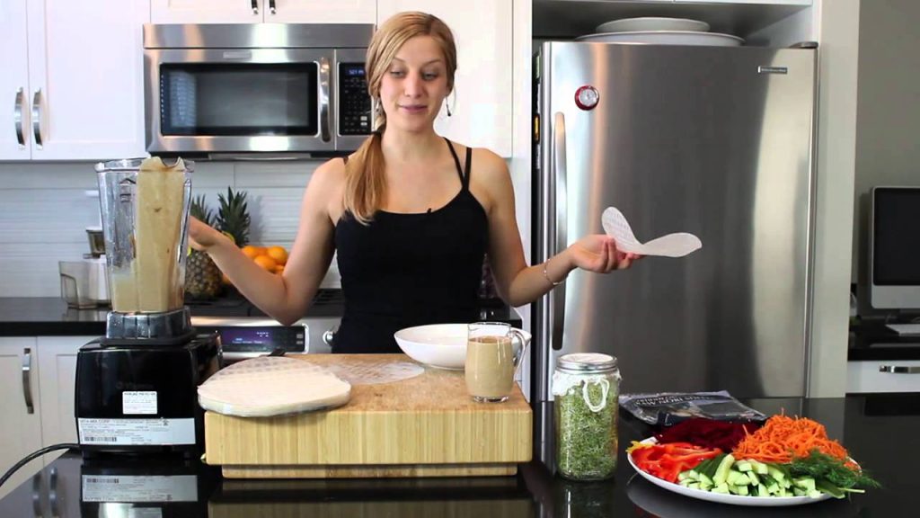 Veggie Wrap – Raw Food Recipe – ‘Just Raw’ Recipe Video