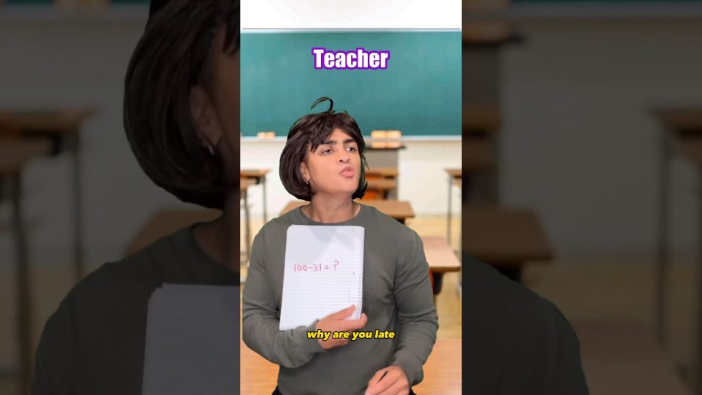 When you outsmart your teacher…😂💀 #comedy #viral