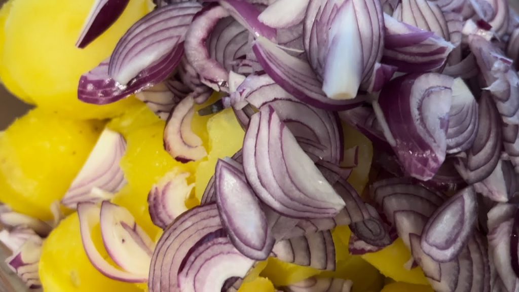 Potato Salad 🥗 || Healthy Living || Vegetarian Food Recipe | Kartoffelsalat rezept vegetarisch