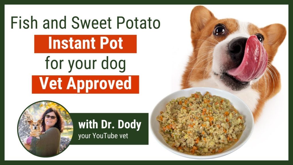 Instant Pot Dog Food Recipe | Fish and Sweet Potato