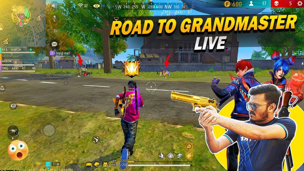 Free Fire Live Stream BR RANKED GAMEPLAY🔴ARROW GAMING is Live