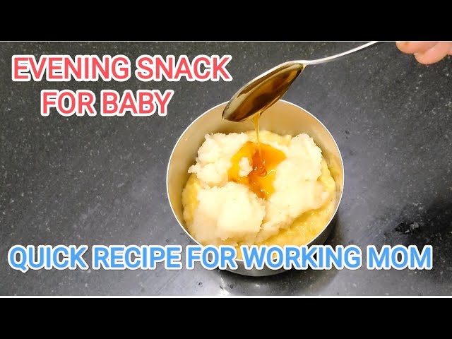Baby Food Recipe For 13 Months To 2 Years| Evening Snack Just In 5 MINS | Healthy Food Bites