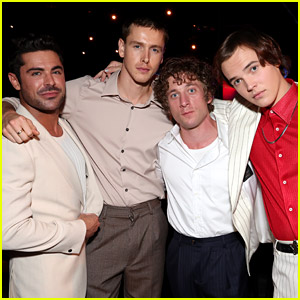 Zac Efron & Jeremy Allen White Join Co-Stars for ‘The Iron Claw’ Premiere