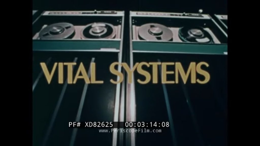 ” VITAL SYSTEMS ” 1970s XEROX SIGMA COMPUTERS  PROMO FILM   FEDERAL RESERVE BANK OF NEW YORK XD82625