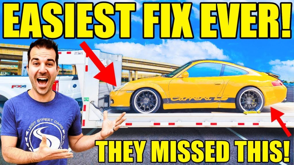 I Bought A WideBody Porsche 911 That No One Could Fix! I Fixed It For FREE In 3 Hours! LS Swapped!