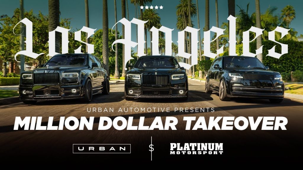 THE BRITISH LUXURY MODIFIED CARS TAKING OVER LA | URBAN AUTOMOTIVE x PLATINUM MOTORSPORT