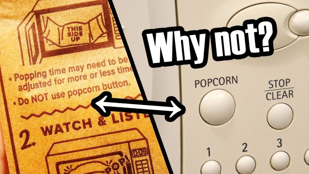 What’s the deal with the popcorn button?