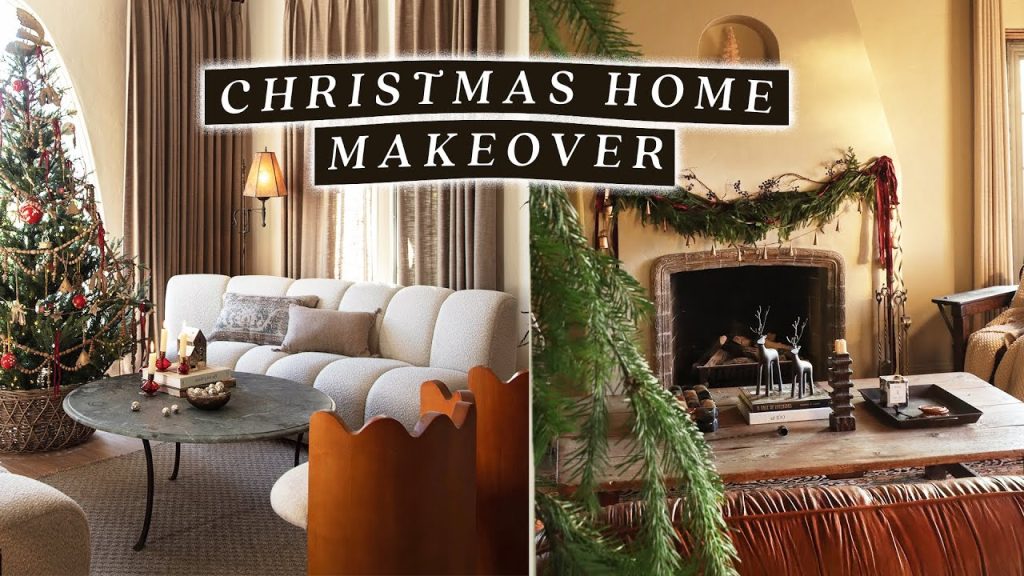 CHRISTMAS HOME MAKEOVER 🎄 Decorate With Me For The Holidays! (Decorating Ideas & Hacks)