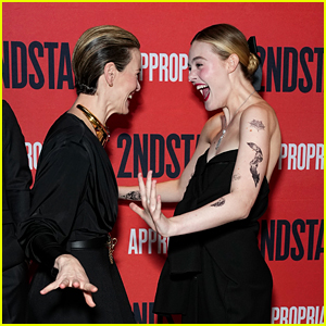 Elle Fanning Celebrates Broadway Debut with Co-Star Sarah Paulson at ‘Appropriate’ After Party!