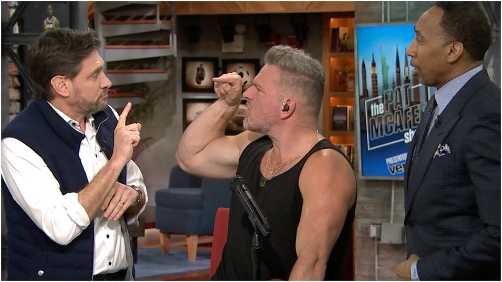 COMPUTERS BEFORE PEOPLE?! Stephen A. & Greeny’s CFP talk goes off the rails! | The Pat McAfee Show