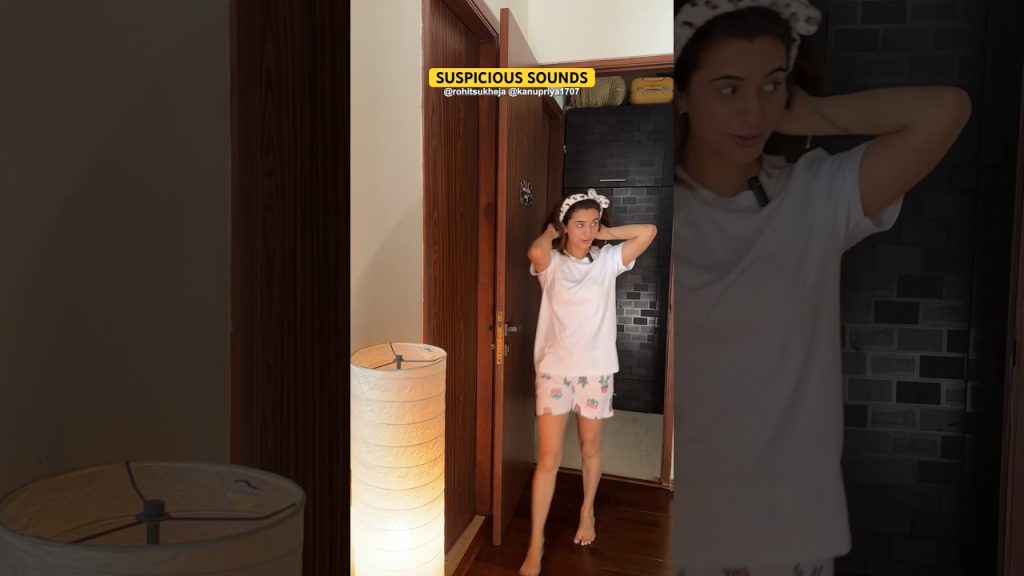 A very suspicious sound. #Funny #comedy #couple #explore #shorts #sounds #suspicious