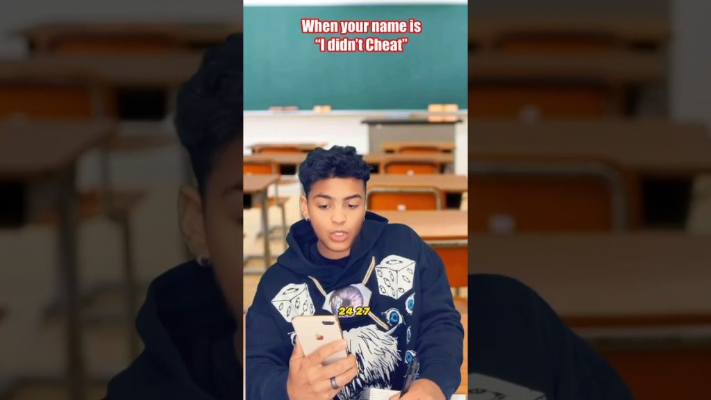 When your name is “I didn’t cheat”💀😂 #comedy #viral