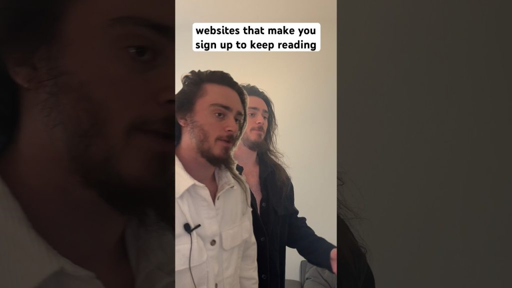 “create an account to read the full story” #shorts #comedy #funny