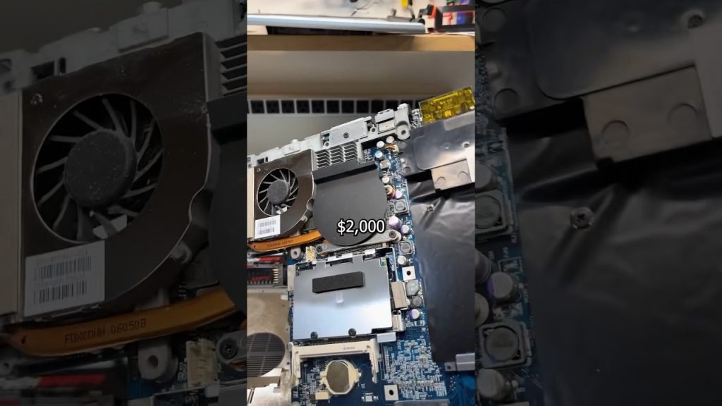 Fixing an HP #Laptop from 2005 (or not) #tech #pc #technology #shorts