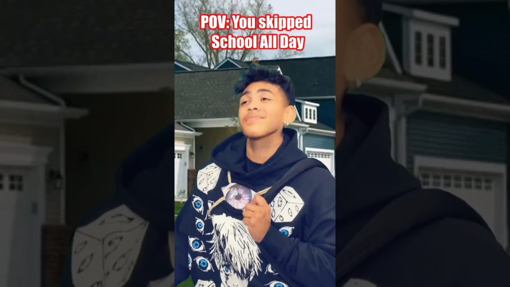 Pov: You skipped school all day…😂💀#comedy #viral