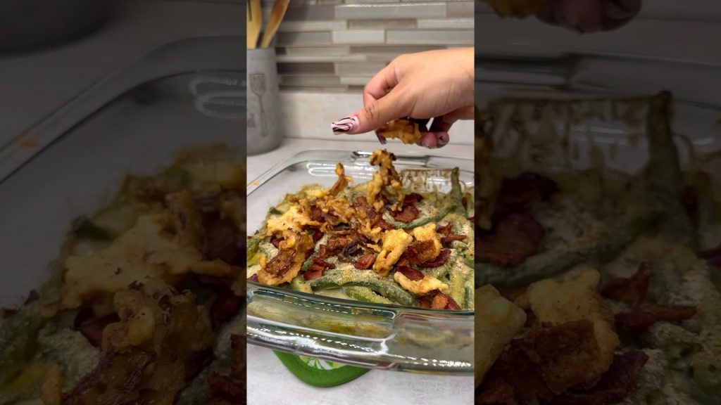 24 Days of Dansmas: @brisheat’s Green Bean Casserole Recipe! #cooking #food #recipe #easyrecipe