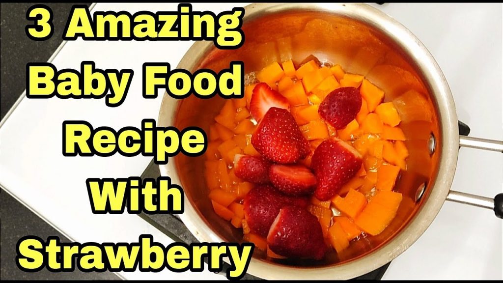 Baby Food Recipe With Strawberry | Breakfast Recipe For 13 Months To 18 Months | Healthy Food Bites