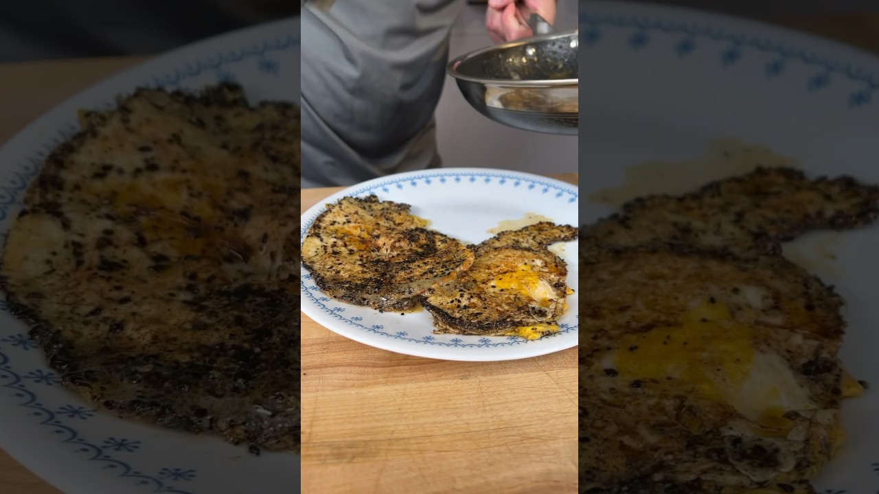 How To Make The Best Blackened Eggs! #food #recipe #cooking