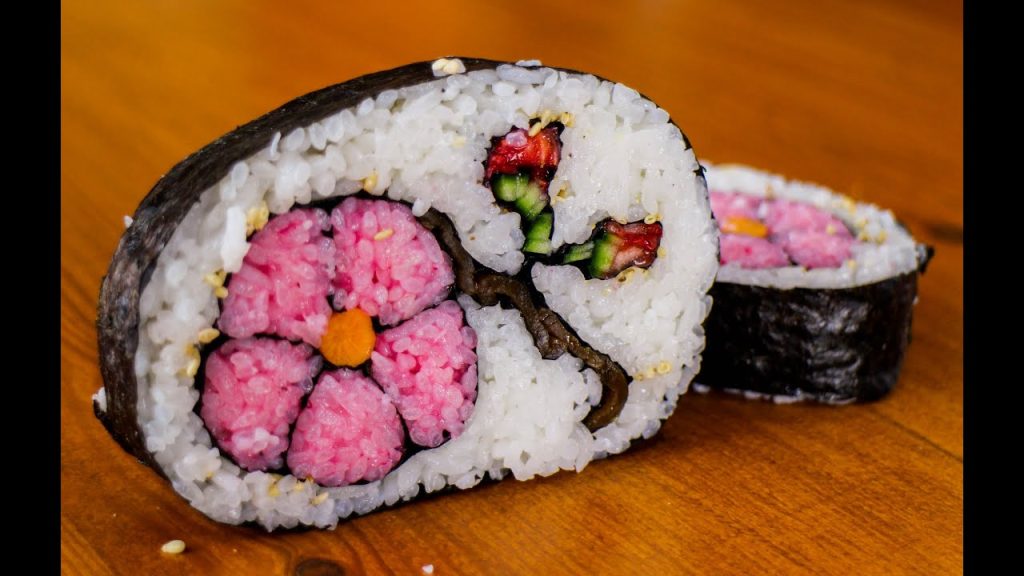 How to Make Flower Sushi Art – Amazing Food Recipe