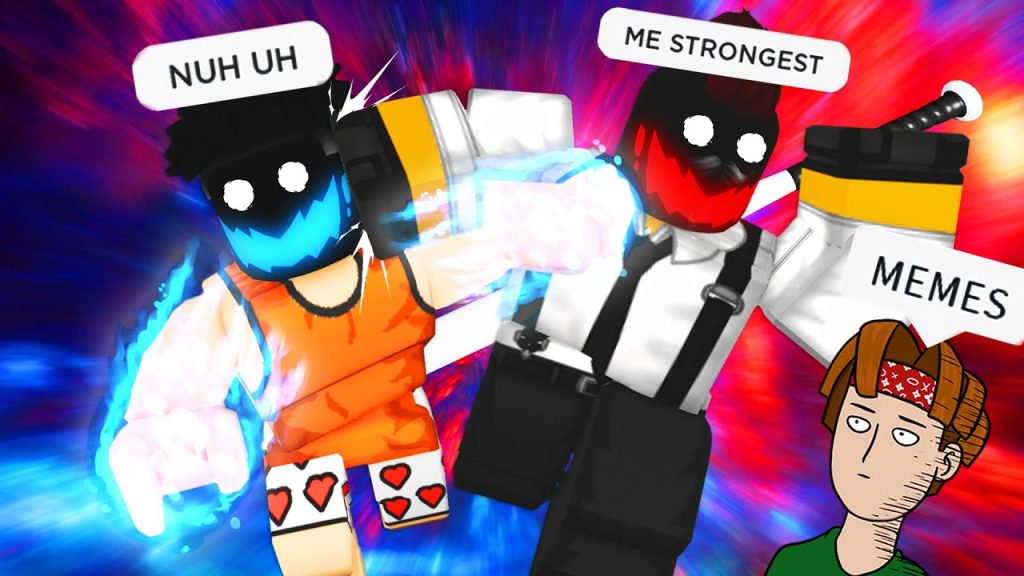 ROBLOX Strongest Battlegrounds Funny Moments Part 4 (MEMES) 💪