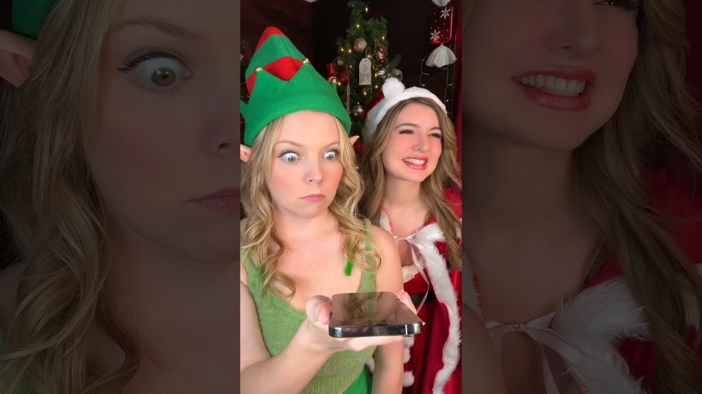 Santa goes to JAIL 😨 #funny #skit W/ @briannamizura