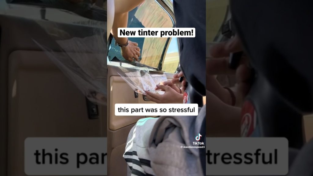 New to tint? Don’t forget this! #cars #automobile #tint #windowfilm #windowtint