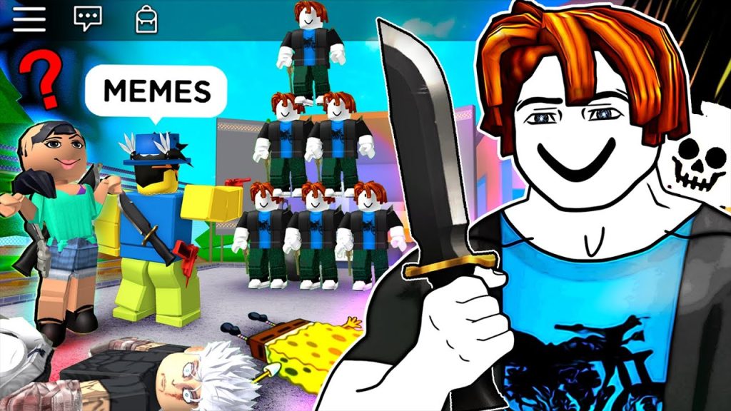 ROBLOX Murder Mystery 2 BACON Funny Moments 3 (MEMES)