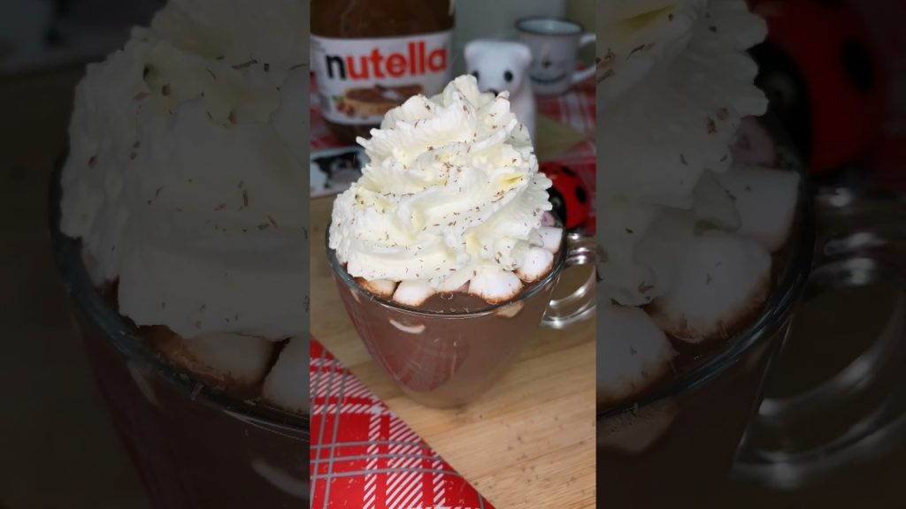 👩🏼‍🍳Recette : Chocolat chaud à l’italienne 🇮🇹 #asmr #food #recipe #chocolate #christmas #satisfying