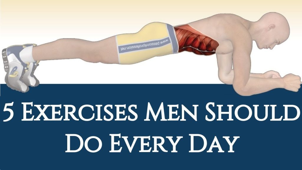 5 Exercises Men Should Do Every Day [KEEP YOU FIT] | Best Exercises For Men | NO GYM!