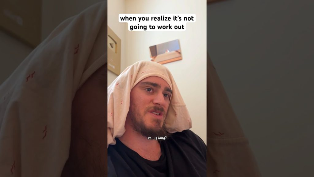 when you realize it’s not going to work out #shorts #comedy #funny