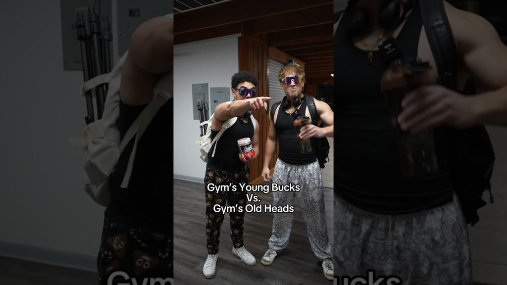 If the Gym’s different generations had beef 😂 #fitness #gym #viral #youtubeshorts #youtubeviral